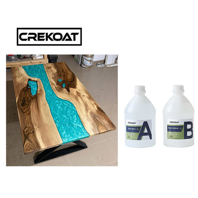 Bubble Free Casting Deep Pour Epoxy Resin For Table Self Leveling Crystal Clear