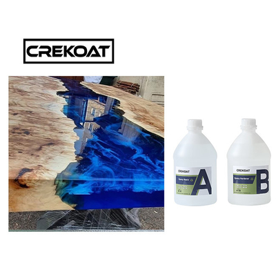 Ultra Clear 2/ 1 Deep Pour Epoxy Resin For River Tables Impact Resistance
