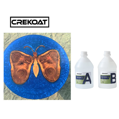Tabletops Wood Epoxy Resin Crystal Clear UV Resistant Art Resin