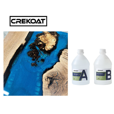 Tabletops Wood Epoxy Resin Crystal Clear UV Resistant Art Resin