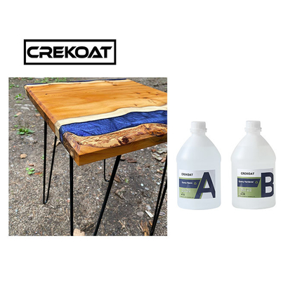 Waterproof Crystal Clear Epoxy Resin For Wood Anti Yellow Glass Like Finish