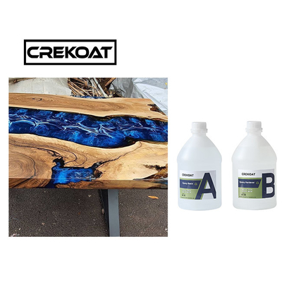 Ultra Clear 2/ 1 Deep Pour Epoxy Resin For River Tables Impact Resistance