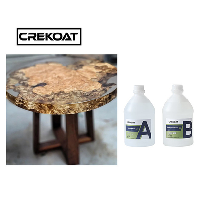 100% Solid Epoxy Resin Deep Pour Casting For Wood Table Art