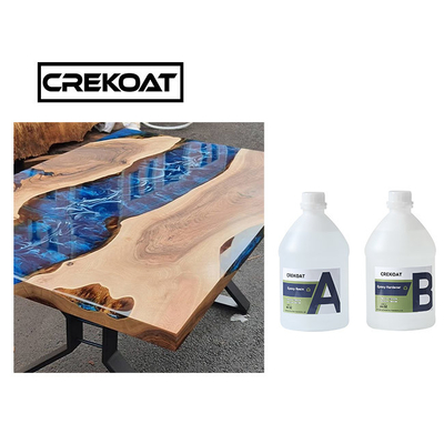 100% Solid Epoxy Resin Deep Pour Casting For Wood Table Art