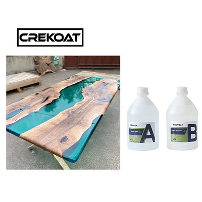 Low Viscosity Deep Pour Epoxy Resin Casting River Tables Wood Scratch Resistant