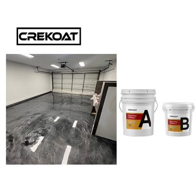 Food Grade Epoxy Resin Floor Paint Metallic Garage Floor Solvent Free Materials