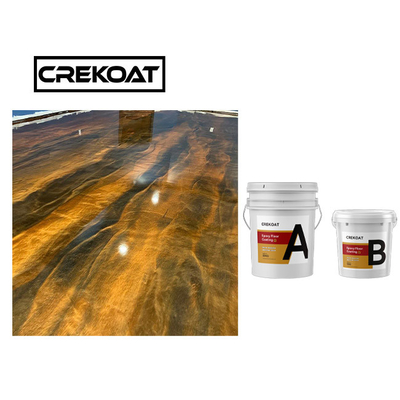 Food Grade Epoxy Resin Floor Paint Metallic Garage Floor Solvent Free Materials