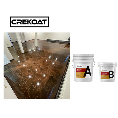 Translucent Resin metallic swirl epoxy floor Bubble Free