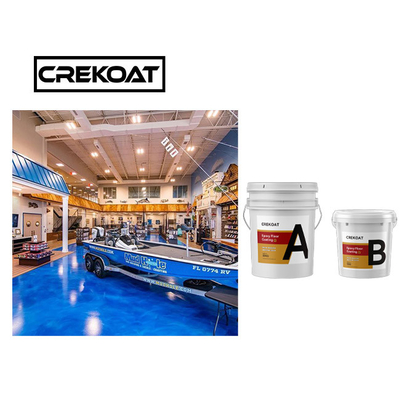 Self Leveling Black Metallic Epoxy Floor Coating for Ceramic