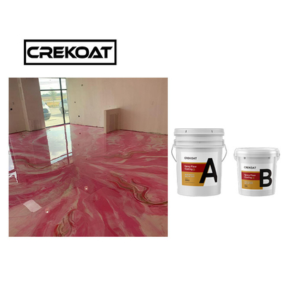 Metallic Additive Waterproof Epoxy Resin Clear Epoxy Coating