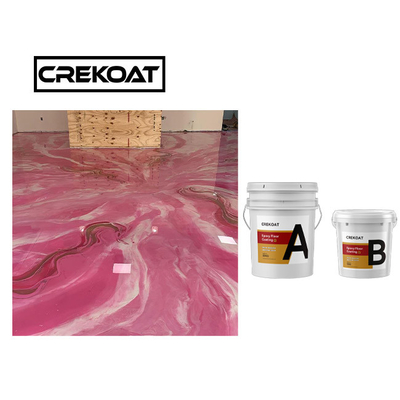 Metallic Additive Waterproof Epoxy Resin Clear Epoxy Coating