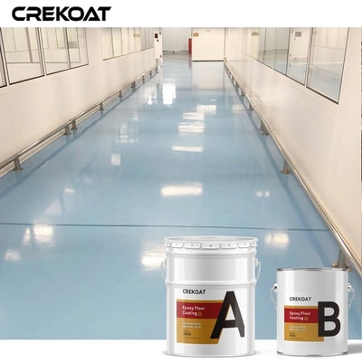 Flake Decorative Concrete Floor Coating Epoxy Varnish Intermediate Coating