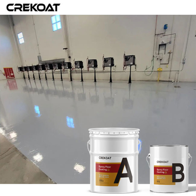 High Gloss Reflective Finish Factory Epoxy Flooring Enhances Brightness And Visibility