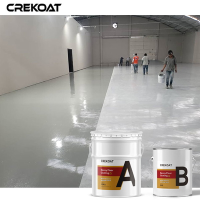 Flake Decorative Concrete Floor Coating Epoxy Varnish Intermediate Coating