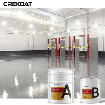 Retail Resilience Industrial Epoxy Floor Coating For High Traffic Stores