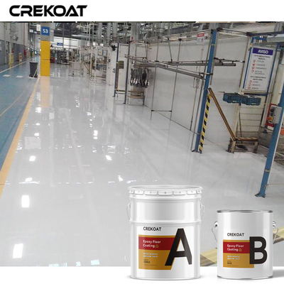 Seamless Surface Industrial Epoxy Floor Paint Safe And Professional Workspace