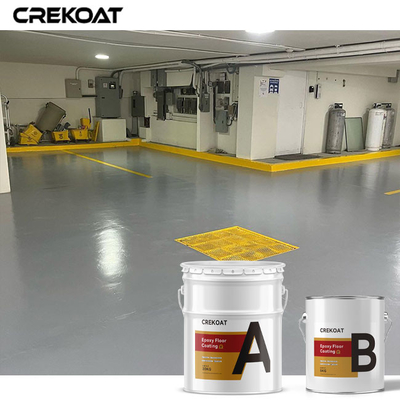 Retail Resilience Industrial Epoxy Floor Coating For High Traffic Stores