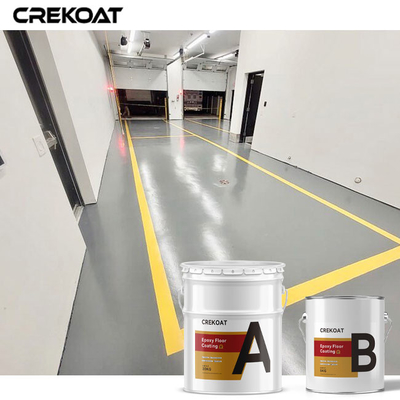Anti Static Glossy Concrete Floor Paint Epoxy Resin Flooring Wear Resistant