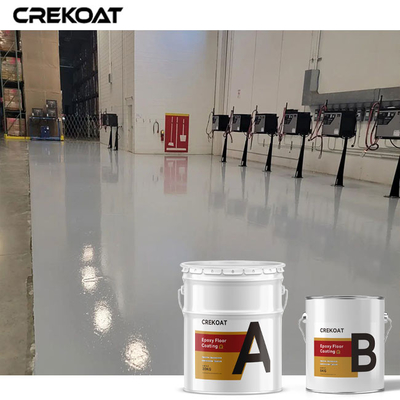 Hygienic Water Based Epoxy Floor Coating Resistance To UV Radiation