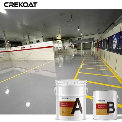 Customizable Seamless Water Based Epoxy Floor Coating With Decorative Flakes