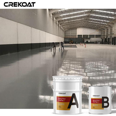 3mm Water Based Epoxy Floor Coating Low Maintenance Withstands Heavy