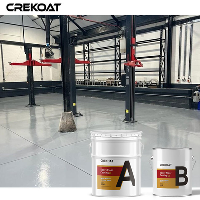 Dries Fast Industrial Garage Floor Epoxy Coating For Concrete Substrate