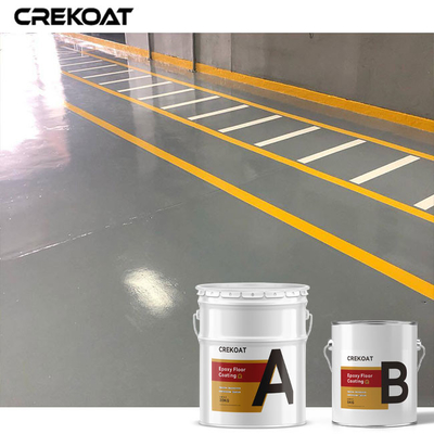 Anti Slip Seamless Industrial Epoxy Floor Coating Easy To Clean Flooring System