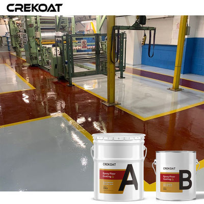 Polyaspartic Industrial Epoxy Floor Coating Longer Service Life MSDS