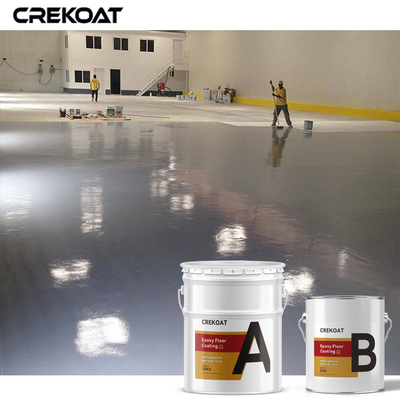 No Odor Industrial Epoxy Floor Coating 100% Solid Epoxy Resin