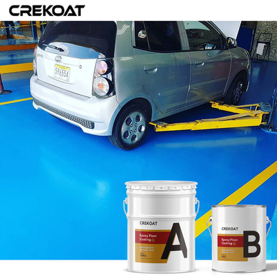 Fast Installation Industrial Epoxy Floor Coating High Gloss Minimizing Downtime For Businesses