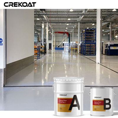 Industrial Spaces Non Slip Epoxy Floor Coating Resistance To Wear Chemicals