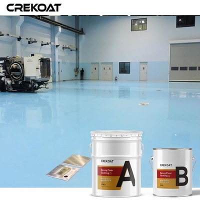 Two Component Industrial Epoxy Floor Coating Hard Durable Finish