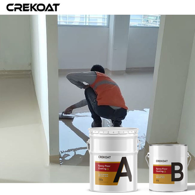 Commercial Non Slip Epoxy Floor Coating Waterproof For Retail Spaces
