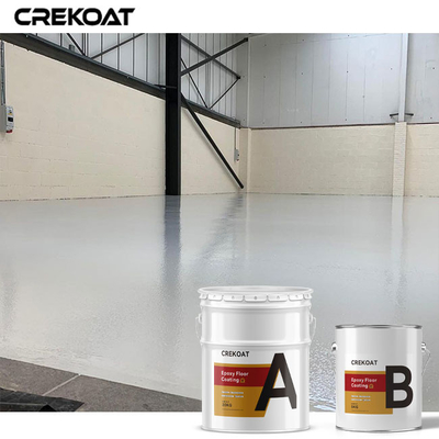 High Gloss Hard Industrial Epoxy Floor Coating Easy To Apply System