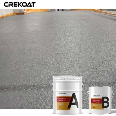 Eco Friendly Non Slip Epoxy Floor Coating Withstands Heavy Impacts Spaces High Gloss