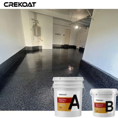 MSDS Fast Drying Epoxy Floor Paint Decorative Epoxy Flake Flooring Urethane Topcoat