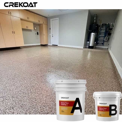 Flake Broadcast Resinous Floor Coatings Epoxy Resin Primer Basecoat Topcoat