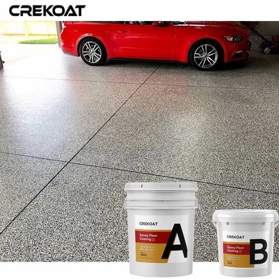 Two Component Epoxy Multi Flake Coating Fast Drying High Solid Material