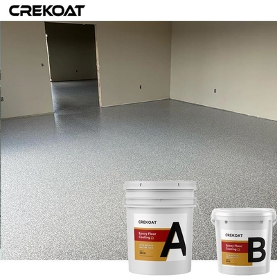Solvent Free Epoxy Flake Coating Anti Slip Textures And Unique Designs
