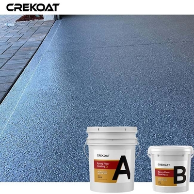 100% Solid Polyaspartic Flake Epoxy Resin Floor Coating Terrazzo Smooth Surface
