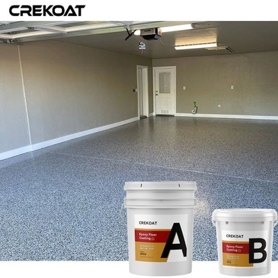 Unique Decorative Flakes Epoxy Resin Floor Coating For Home And Industrial