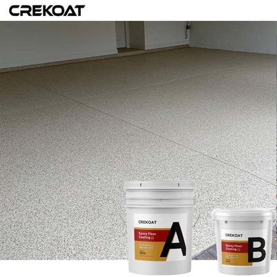 Unique Decorative Flakes Epoxy Resin Floor Coating For Home And Industrial