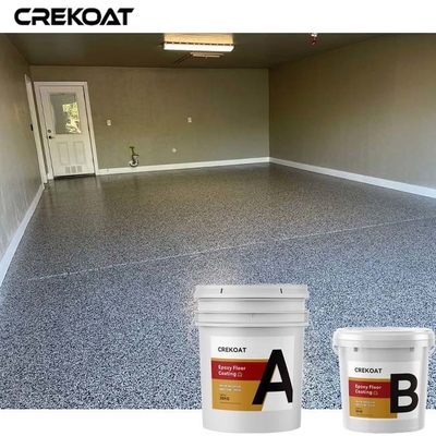 Safe Flakes Epoxy Resin Floor Coating With Custom Colors And Textures