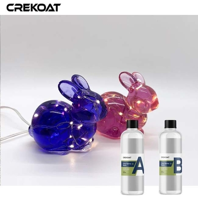 Low Odor Clear Epoxy Resin Art For Jewelry Box Crafting