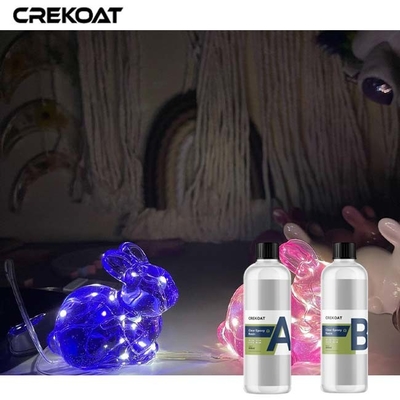Low Odor Crystal Epoxy Resin Table Durable Long Lasting Coating