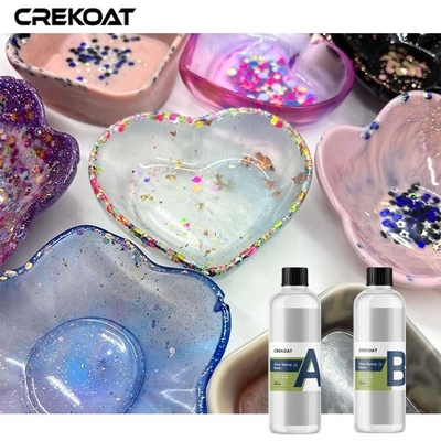 Ultra Transparent Liquid Casting Resin Resistant With Minimal Air Bubbles