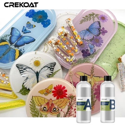Crystal Clear Liquid Casting Resin Formulated For Vibrant Resin Geodes