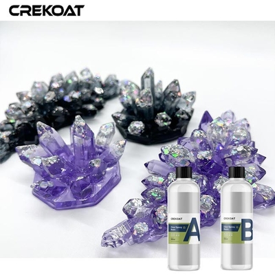 Crystal Clear Liquid Casting Resin Formulated For Vibrant Resin Geodes