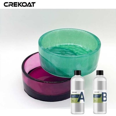 High Glossiness Art Liquid Casting Resin 2 Gallon Enhanced UV Stability For Outdoor Sculptures