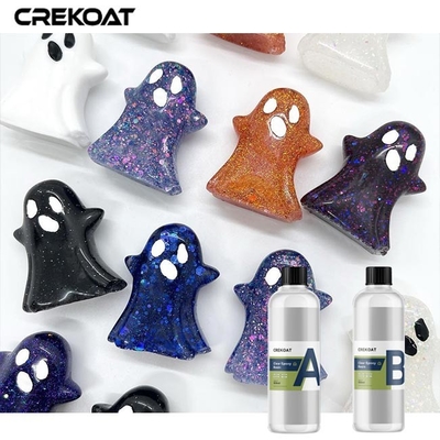 Versatile Top Coat Crystal Clear Epoxy Resin For Artworks Jewelry And Tabletops